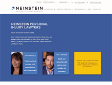 Tablet Screenshot of neinstein.com